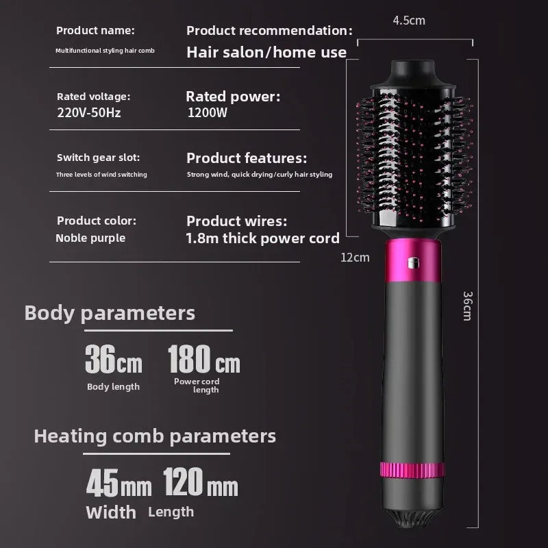 Hot Air Brush 5-in-1