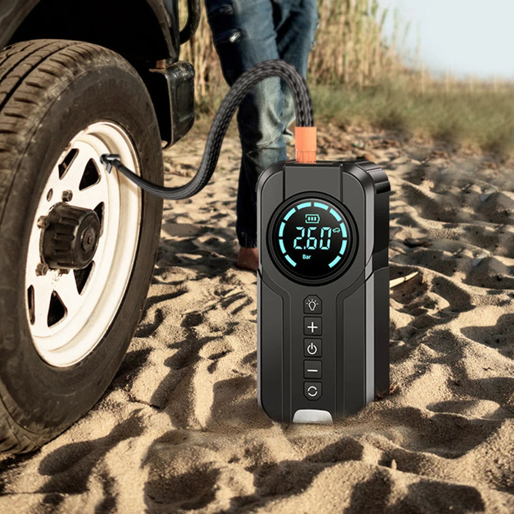 Jump Starter With Air Pump