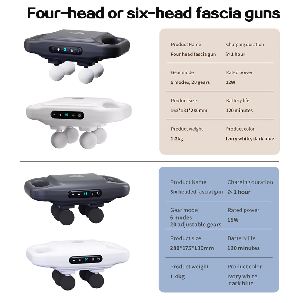 4 Heads Massager