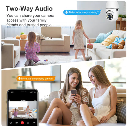 Night Vision Wireless Bulb Camera