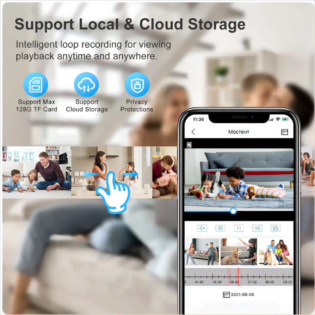 Night Vision Wireless Bulb Camera