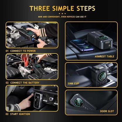 Jump Starter With Air Pump