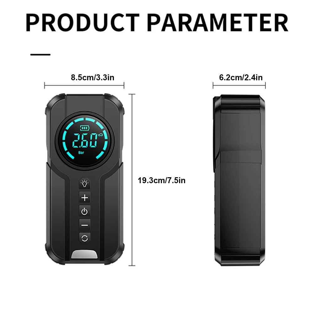 Jump Starter With Air Pump
